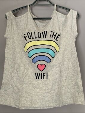 The Children’s Place Girls size 16 Cold Shoulder Spring Summer T shirt